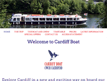 Tablet Screenshot of cardiffboat.com
